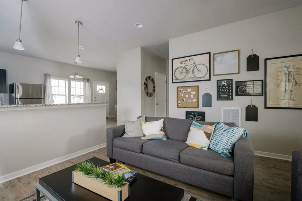 The Heights College Station Living Rooms